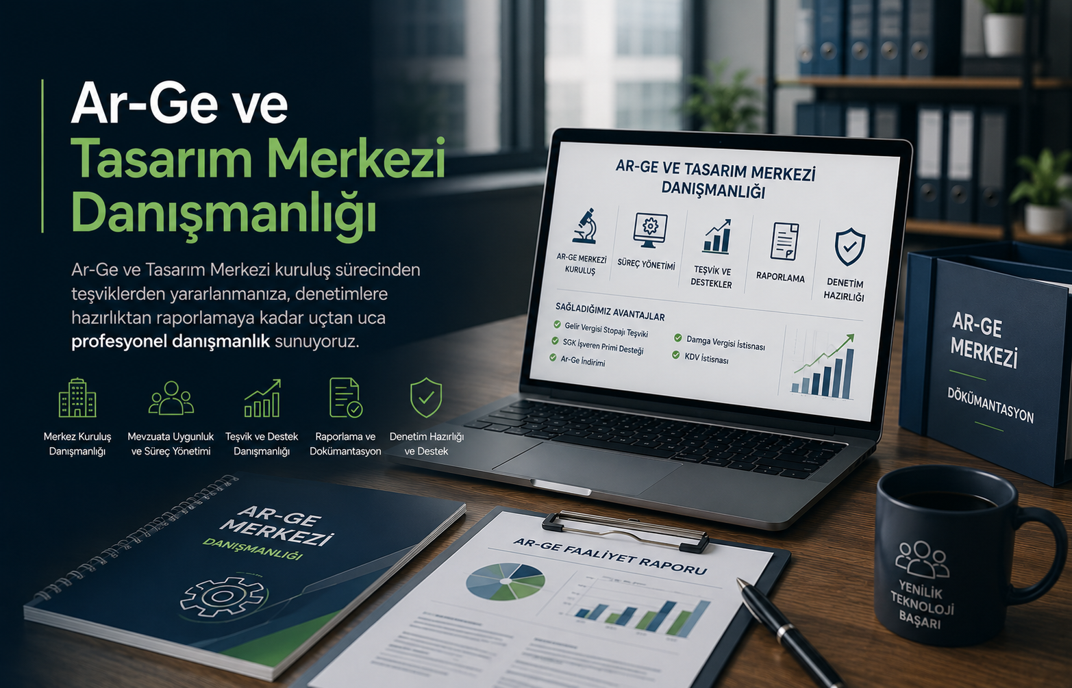 Ar-Ge ve Tasarım Merkezi Danışmanlığı